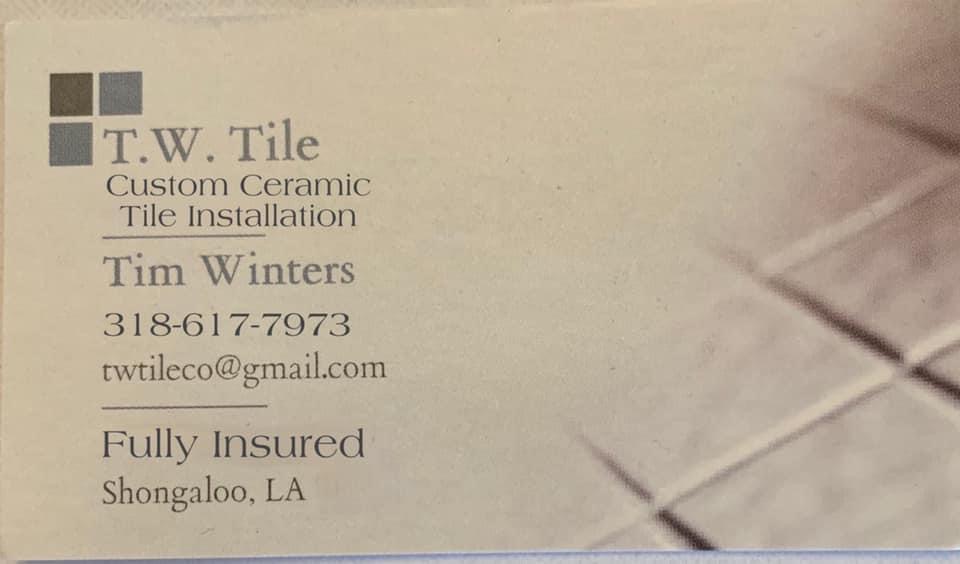 T. W. Tile LLC logo
