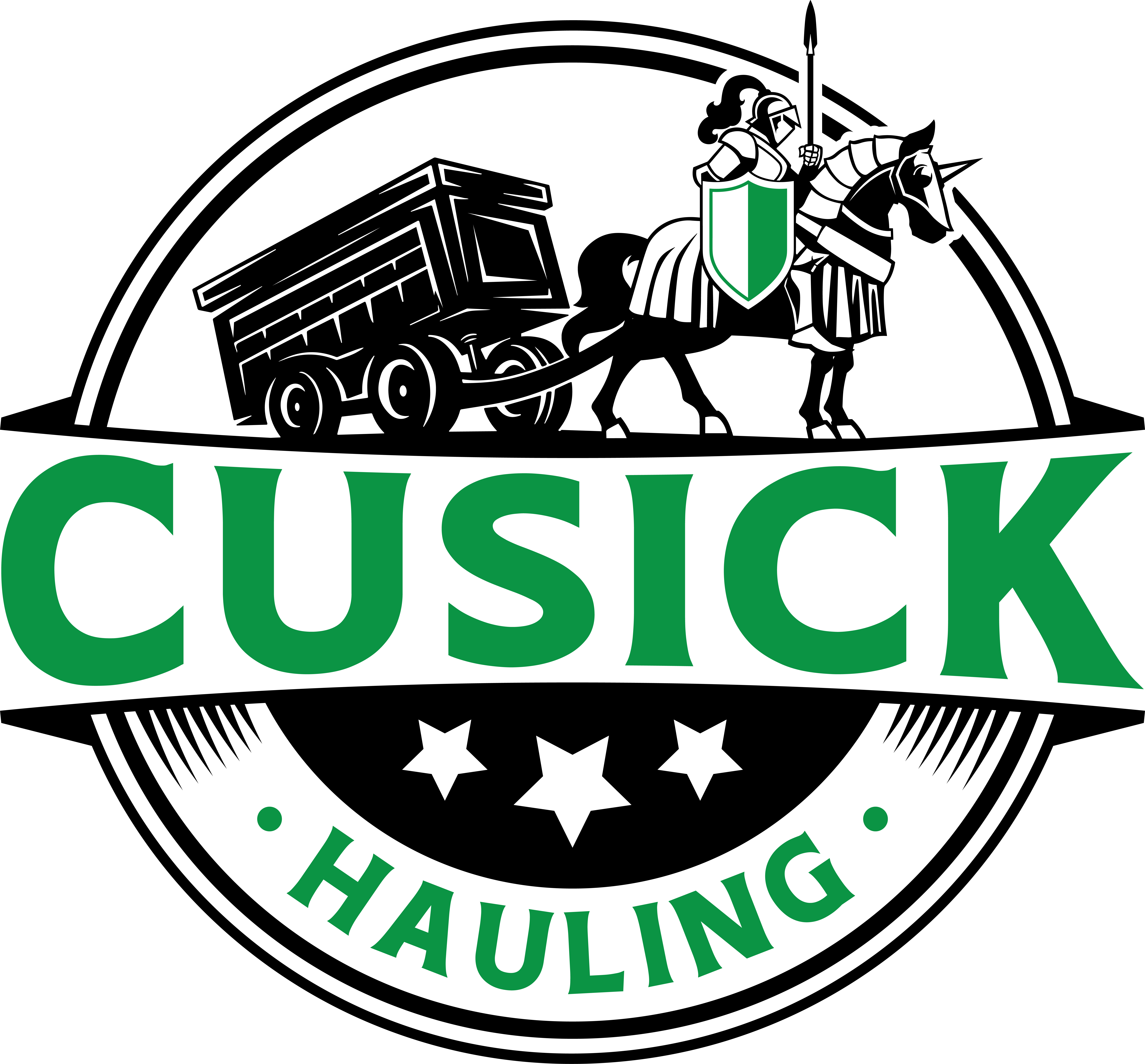 Cusick Hauling logo