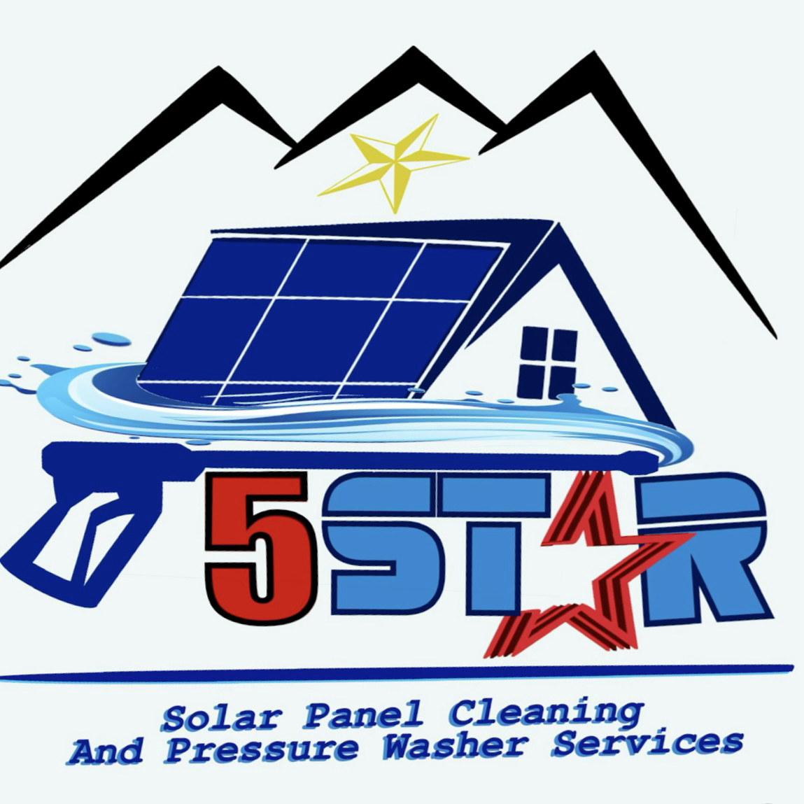 5Star Solar Panel Cleaning And Pressure Wash logo