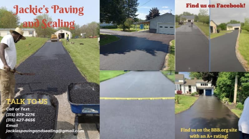 Jackie's Paving and Sealing logo