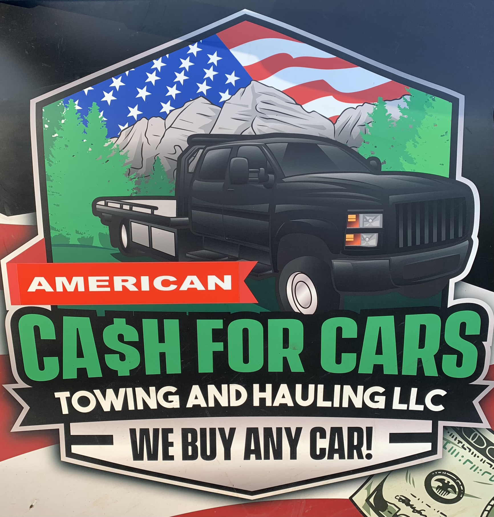 American Cash For Cars Towing and Hauling logo