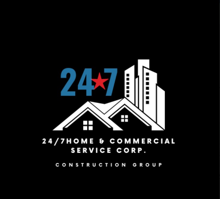 24/7 Home & Commercial service corp. logo