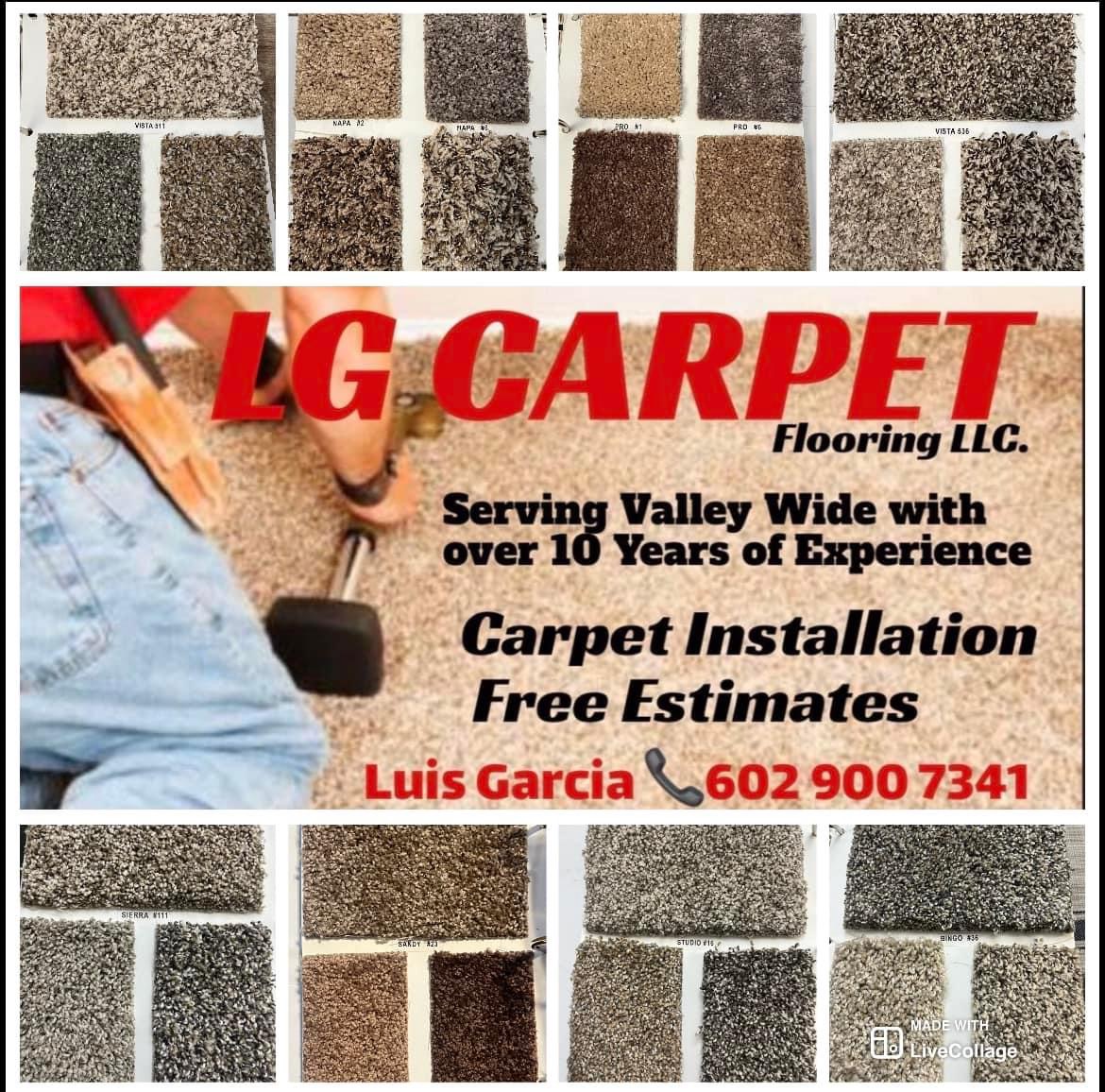LG carpet flooring LLC logo