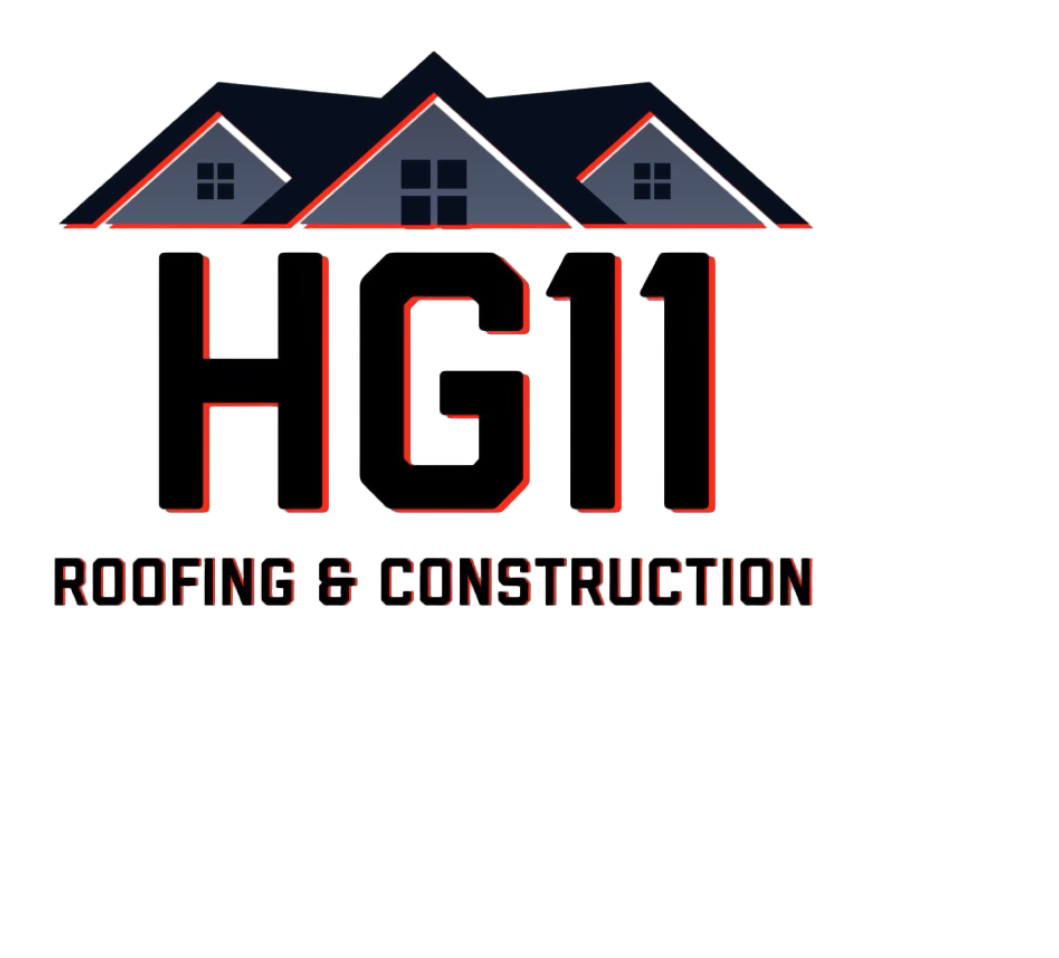 Logo for hg11 roofing and construction