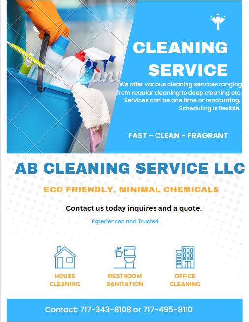 AB Cleaning services LLC logo