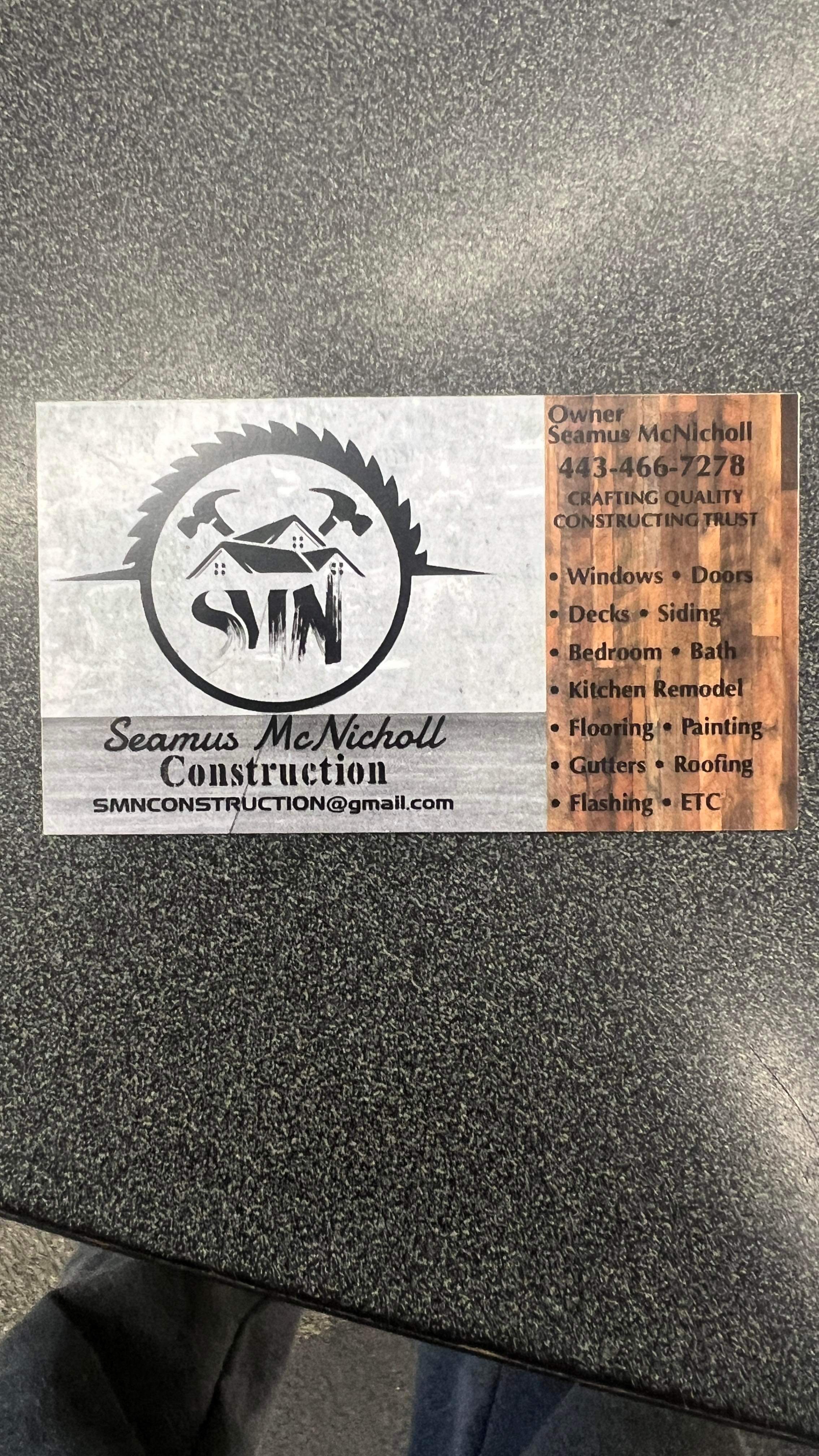SMN Construction logo