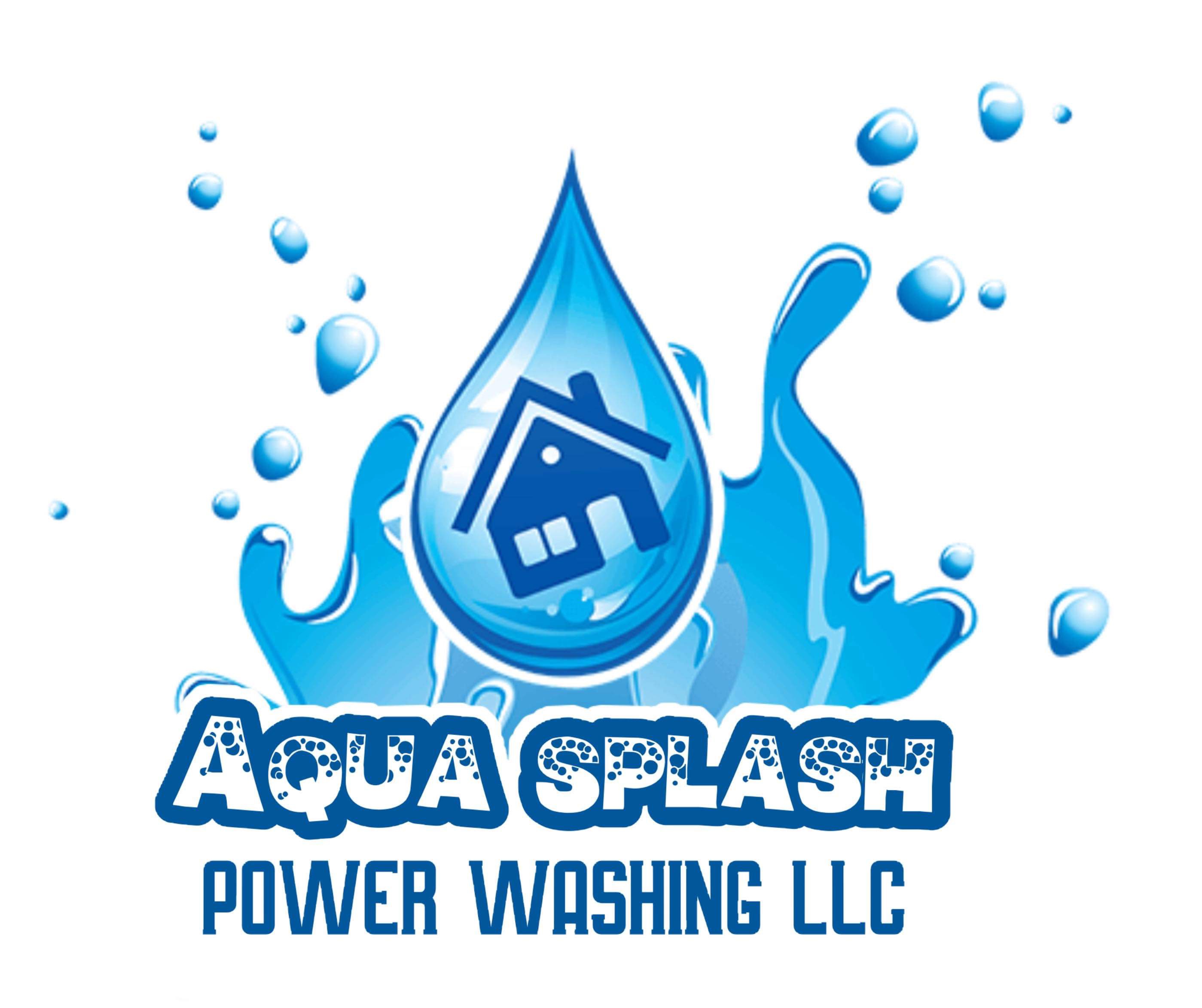 Aqua Splash Power Washing logo
