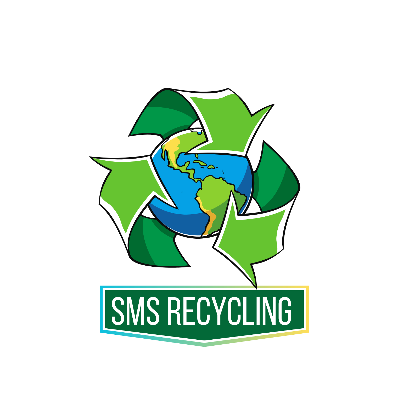 SMS RECYCLING logo
