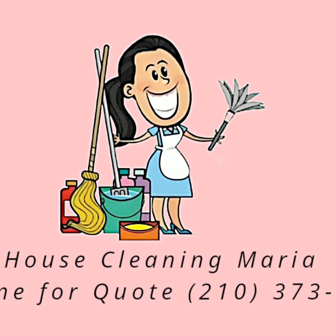 House cleaning Maria logo