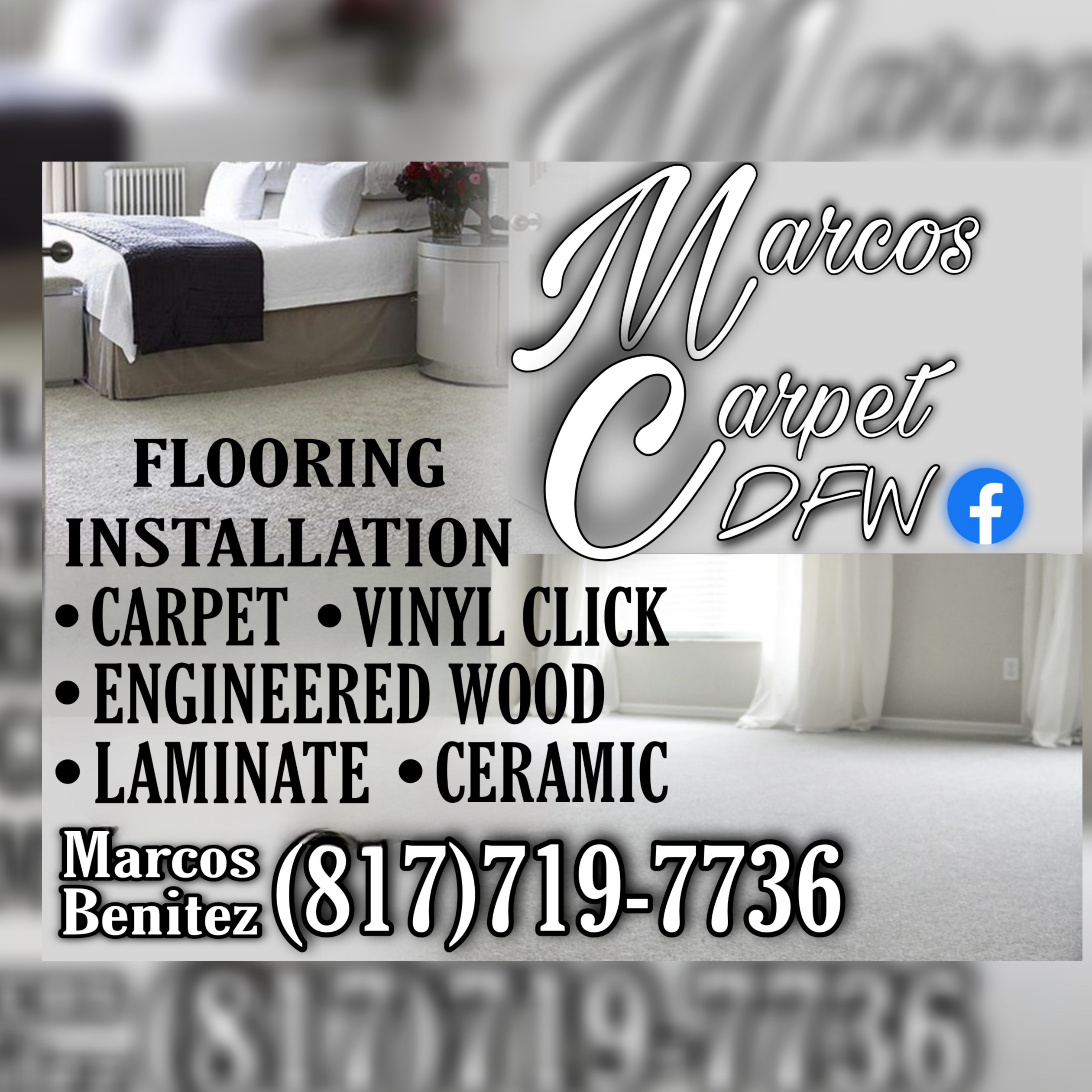 Marcos Carpet DFW LLC. logo