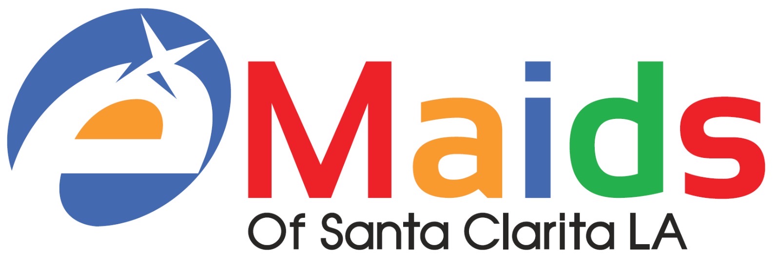eMaids of Santa Clarita and San Fernando Valley logo