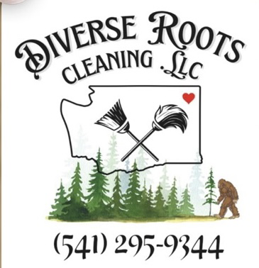 Diverse roots cleaning logo