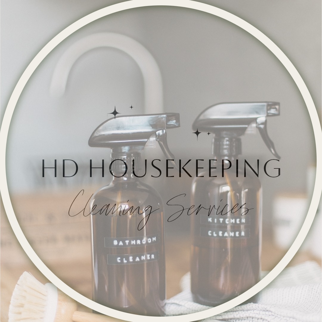Logo for HD Housekeeping