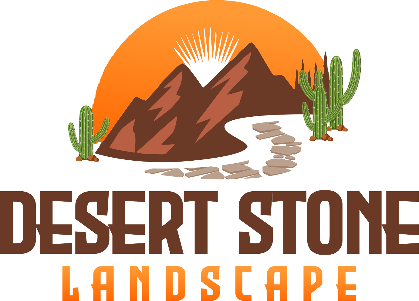 Desert Stone Landscape logo