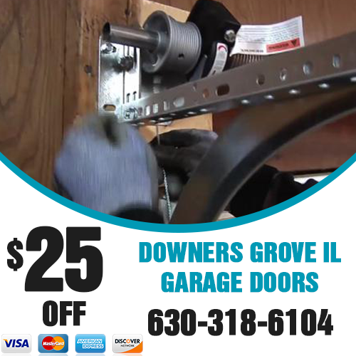 DOWNERS GROVE IL GARAGE DOORS logo