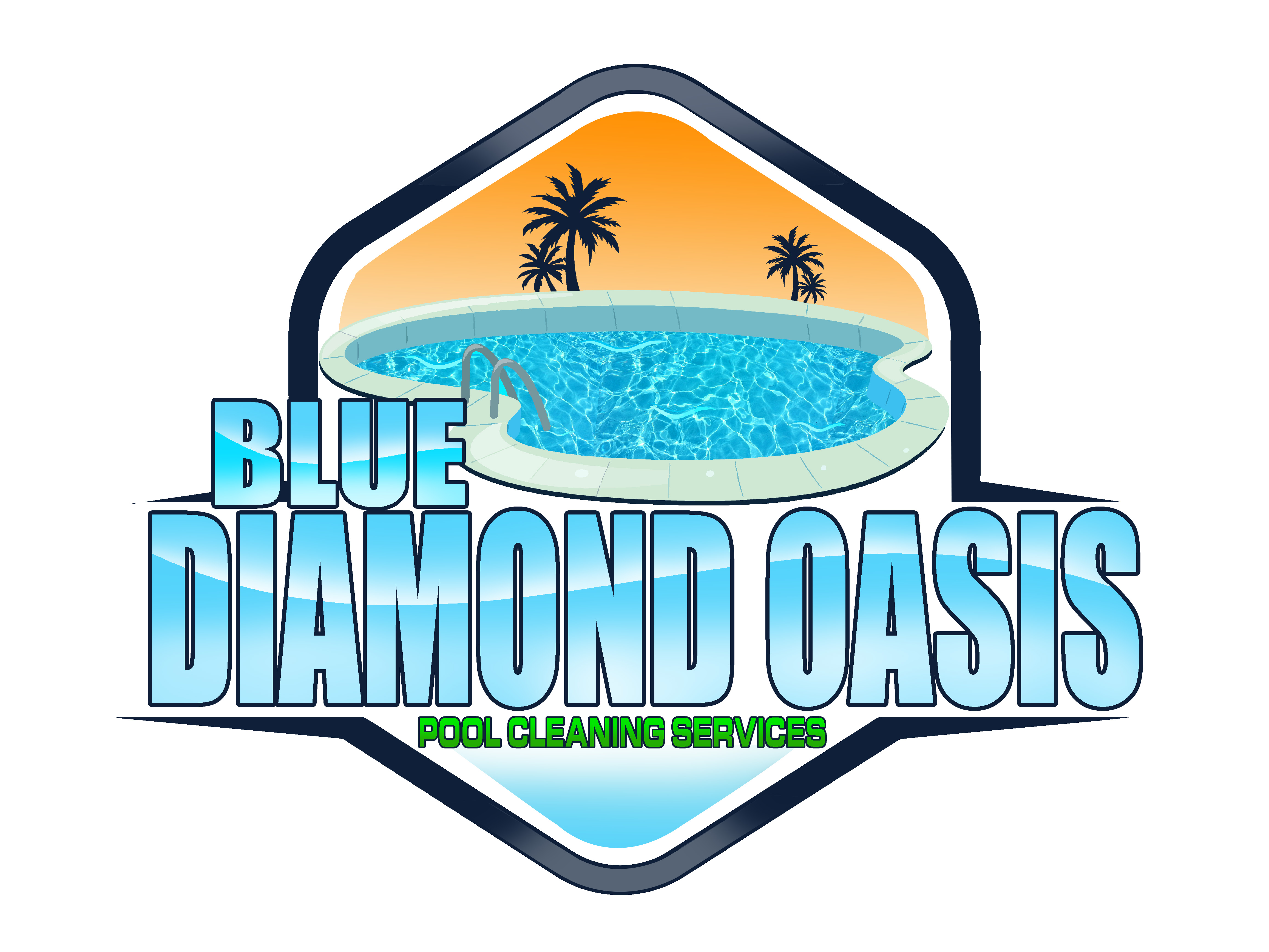 Blue Diamond Oasis Pool Cleaning Services logo