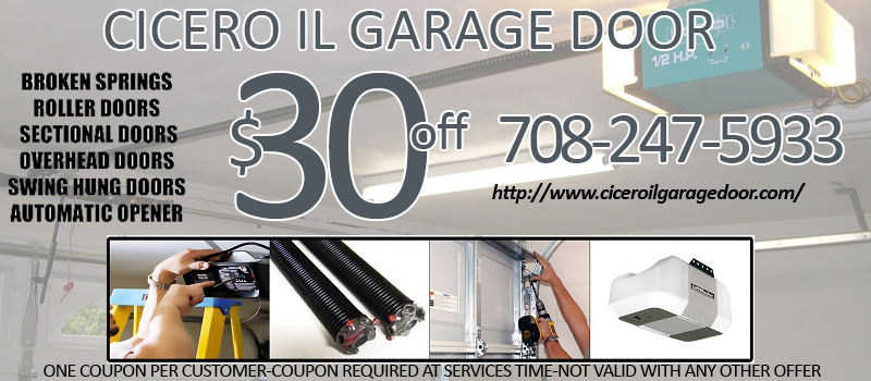 CICERO IL GARAGE DOOR logo