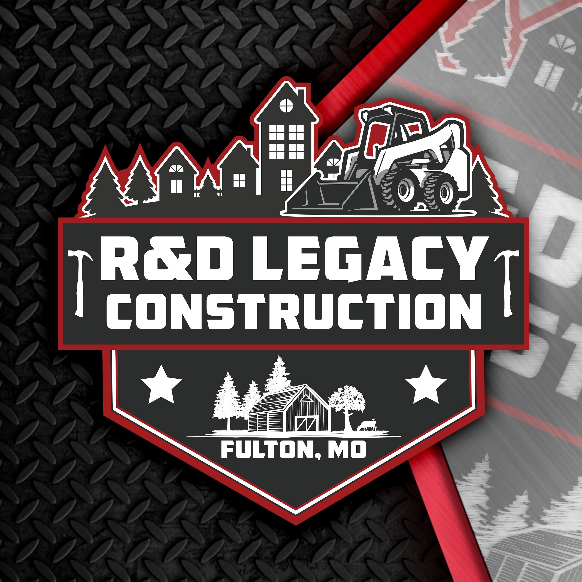 R & D Legacy Construction logo
