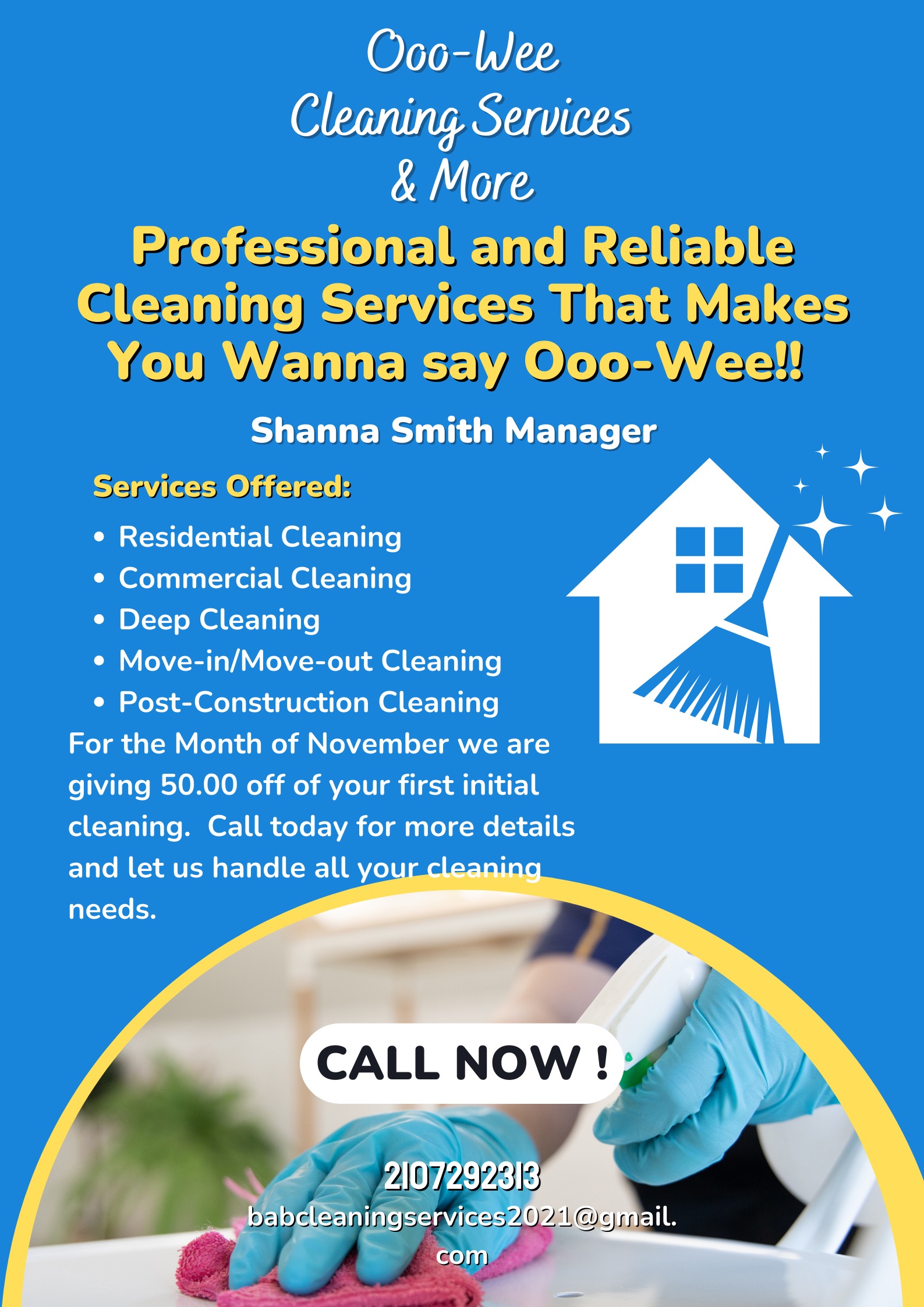Avatar for Ooo-Wee Cleaning Services & More