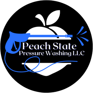 Peach state pressure washing logo