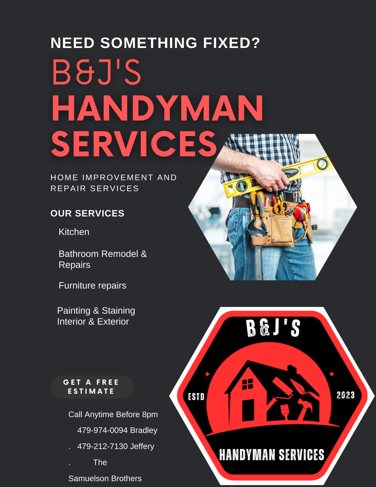 Avatar for B&J's Handyman Services