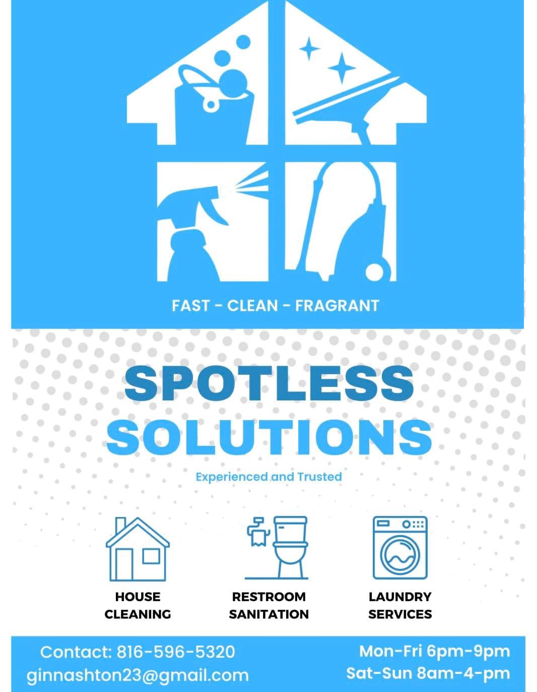 Spotless Solutions logo