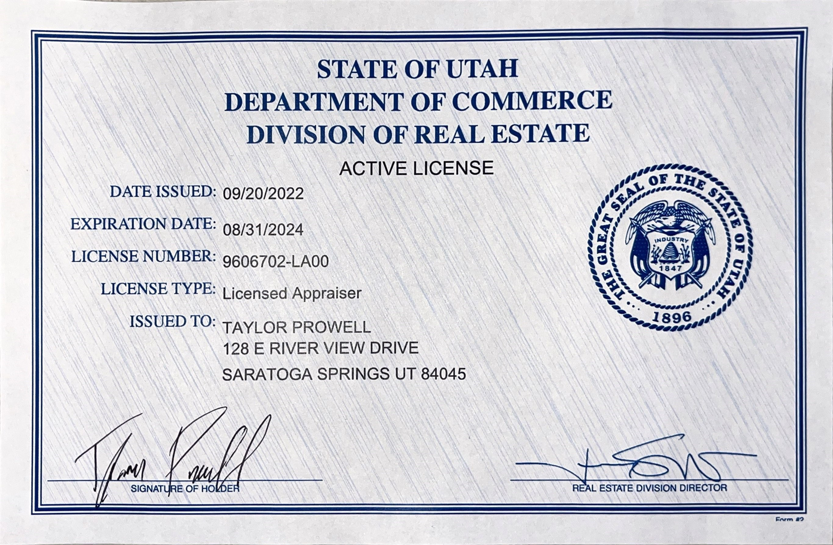 Utah Pro Appraisals, LLC logo