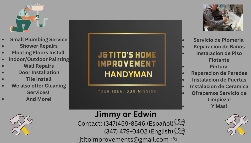 J & Tito's Home Improvement Handyman logo