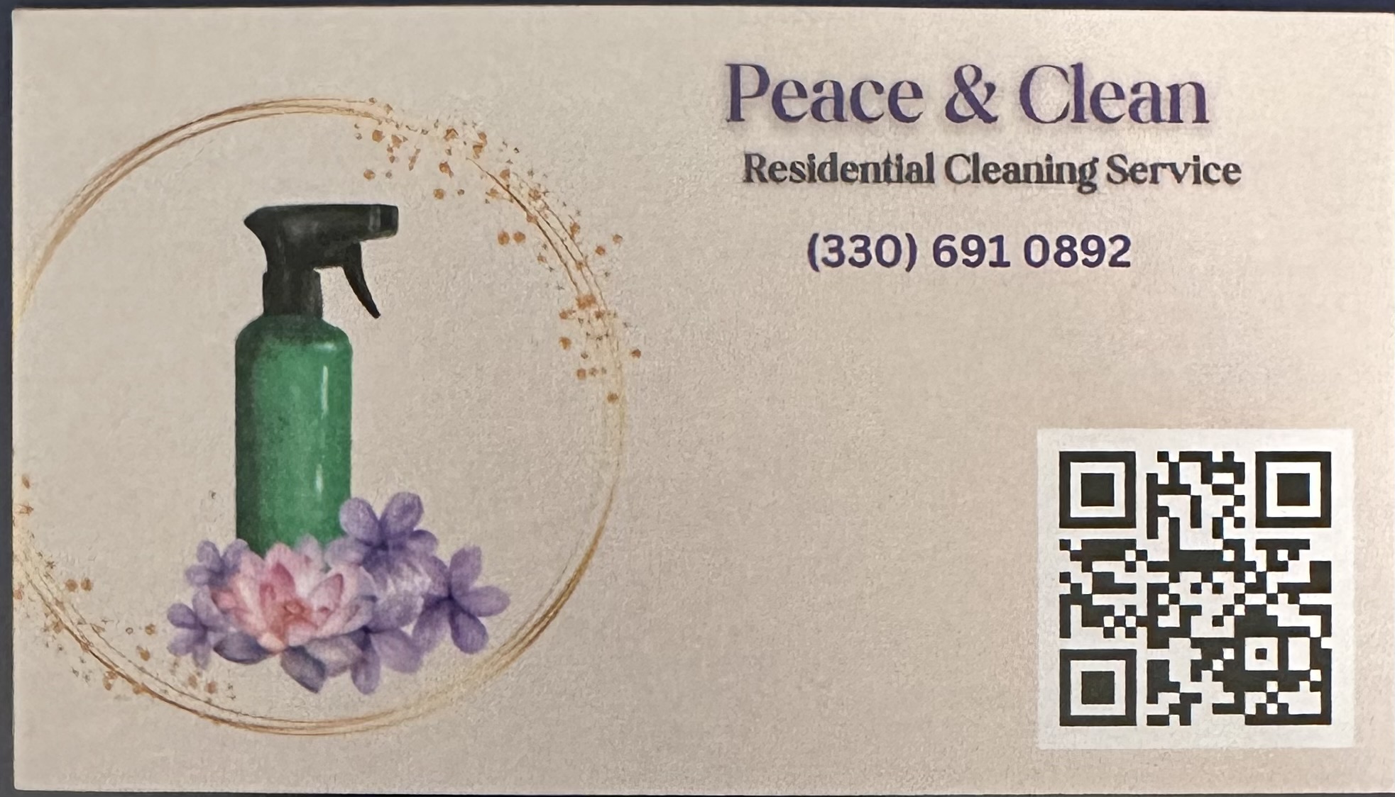Peace & Clean logo