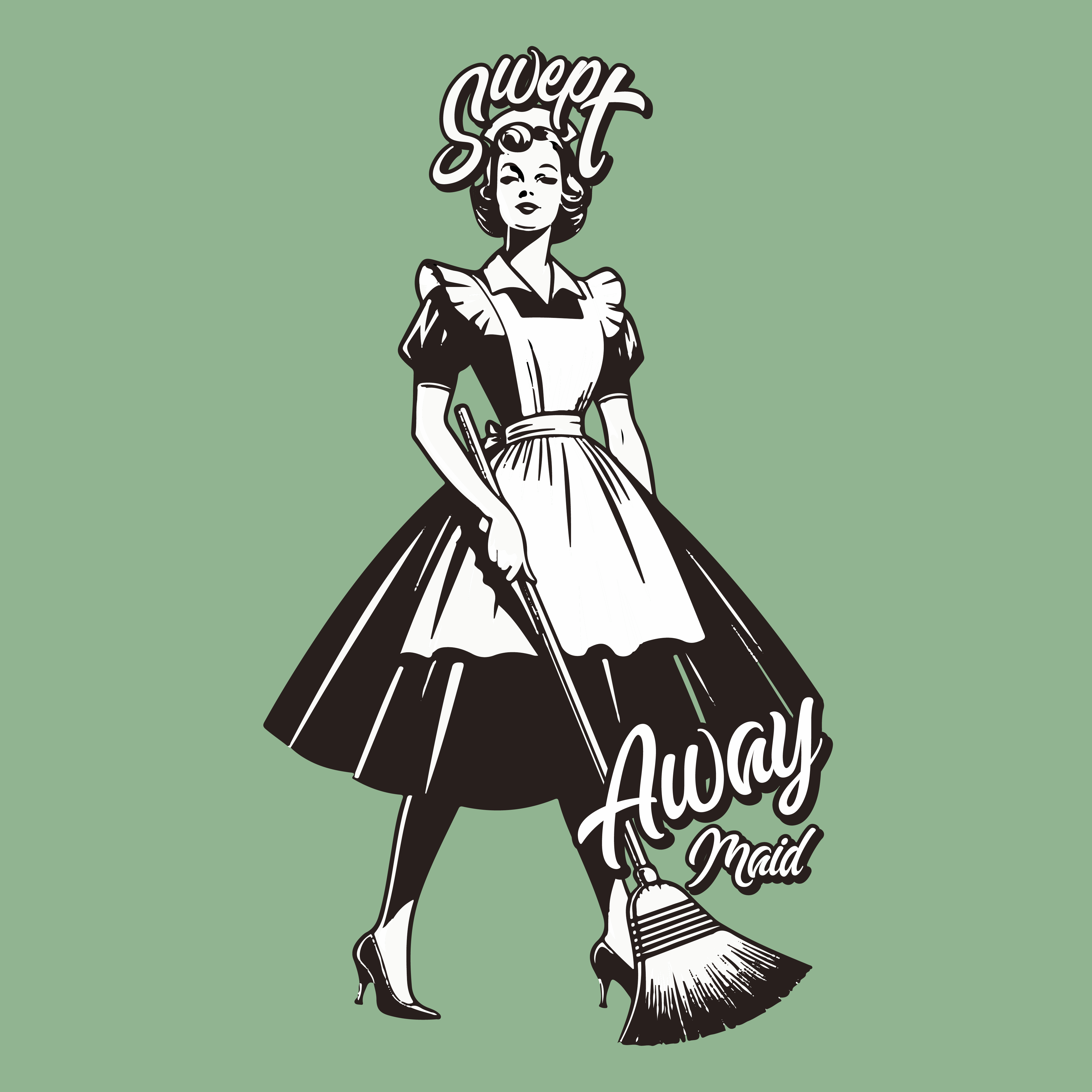 Swept Away Maid logo