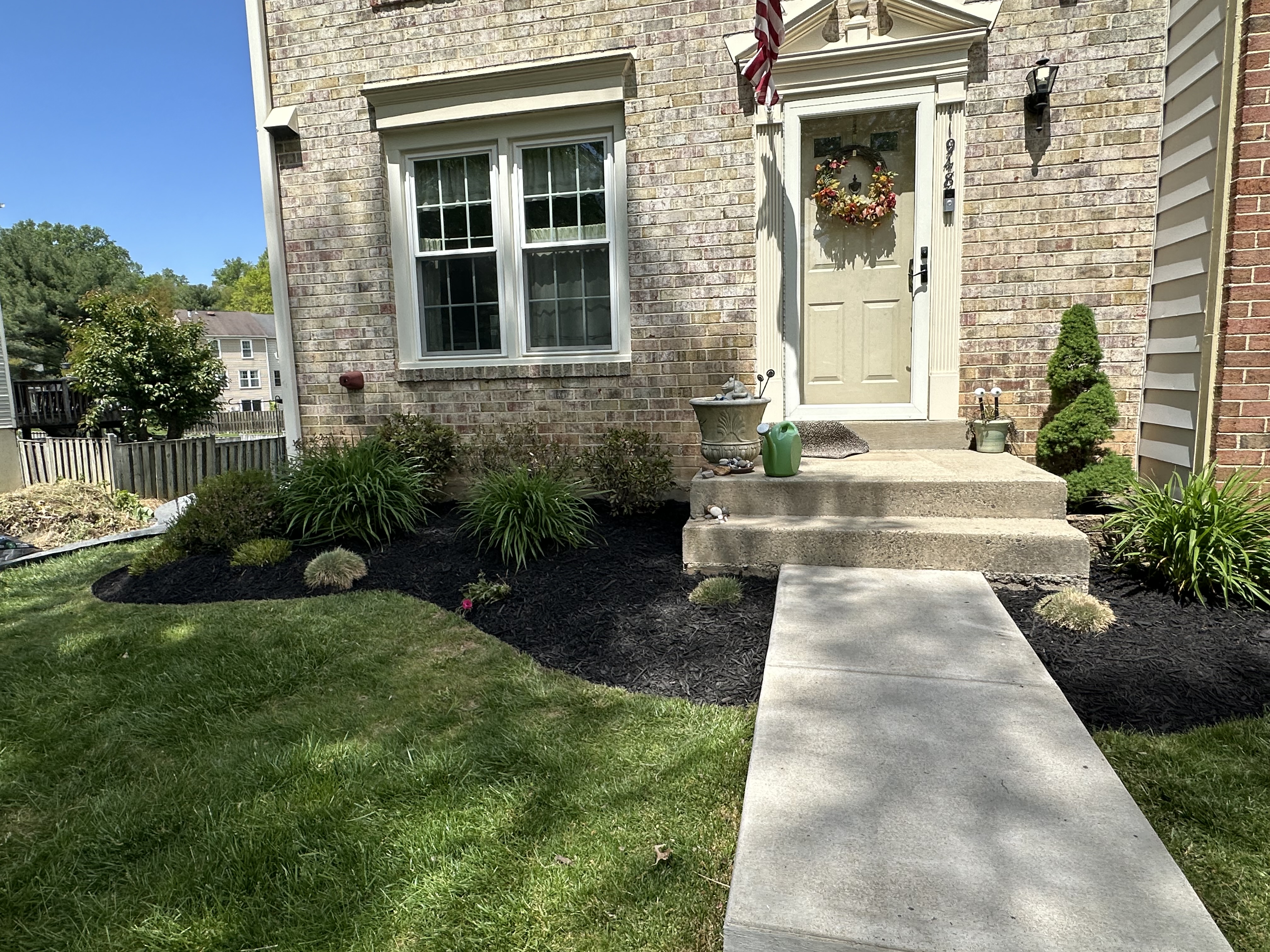 Christian landscaping and exterior logo