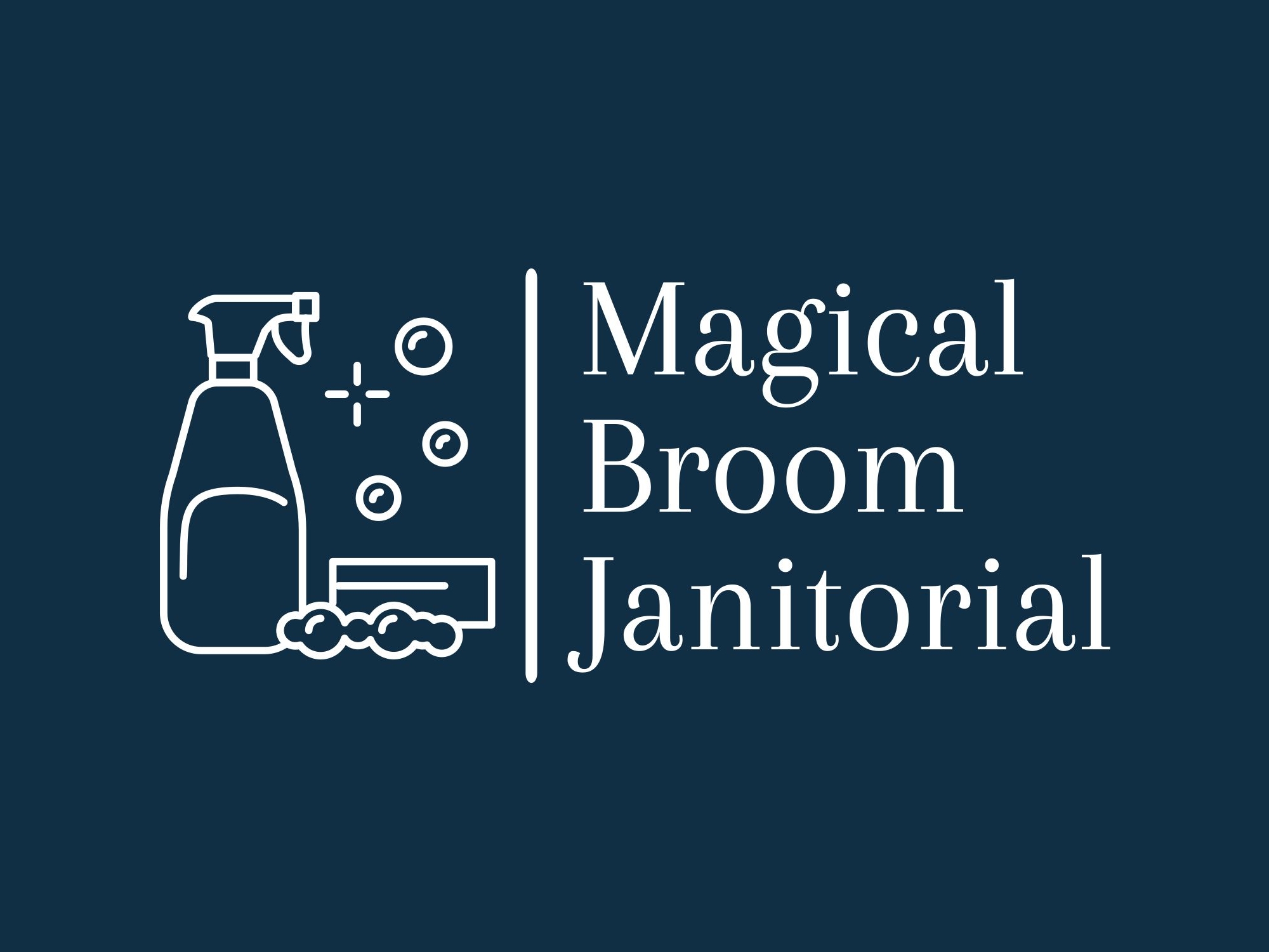 Magical Broom Janitorial Services logo