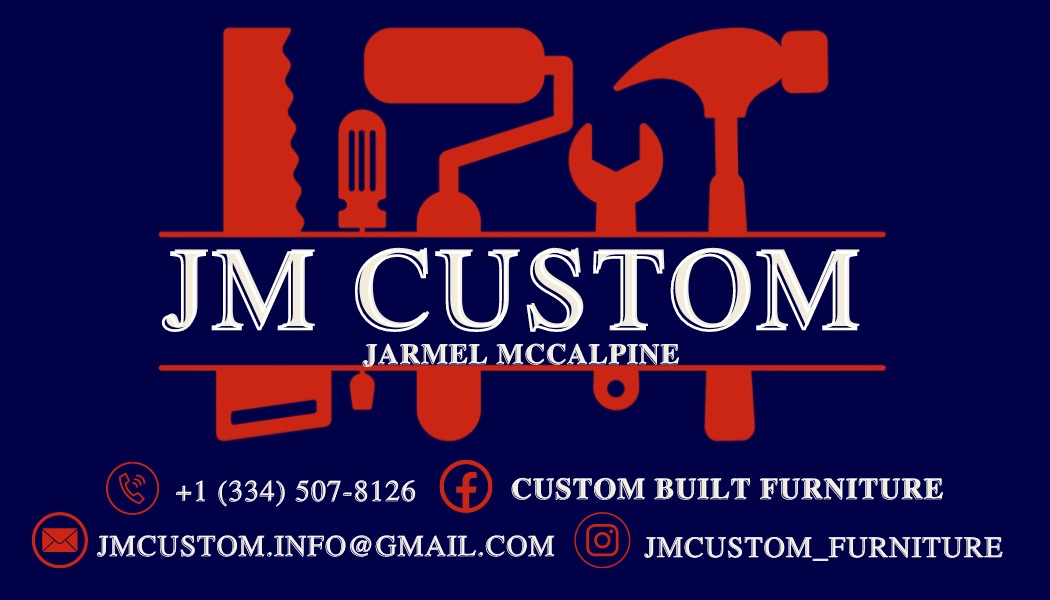 JM Custom Built logo