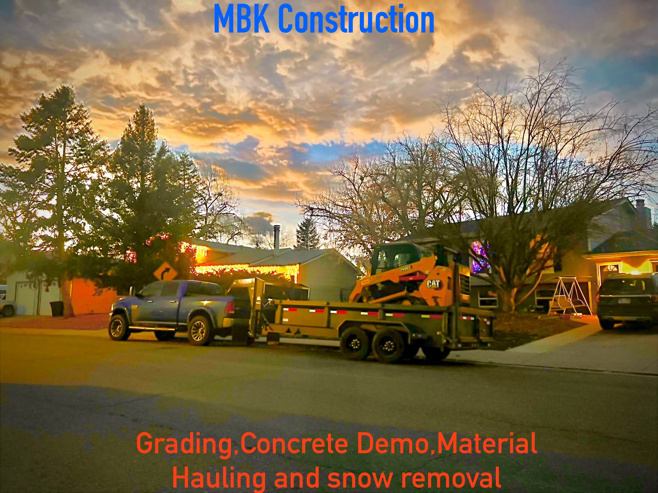 Mbk construction logo