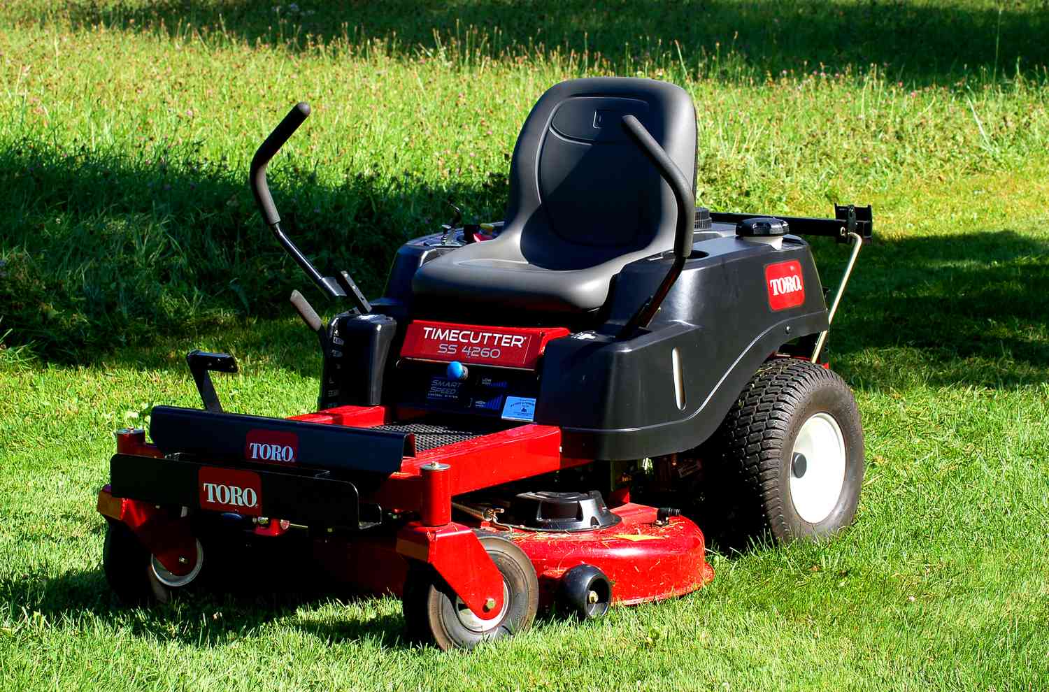 Bear mowing logo