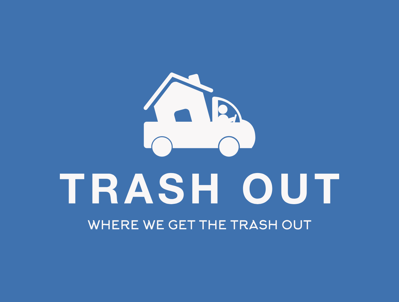 Logo for Trash out