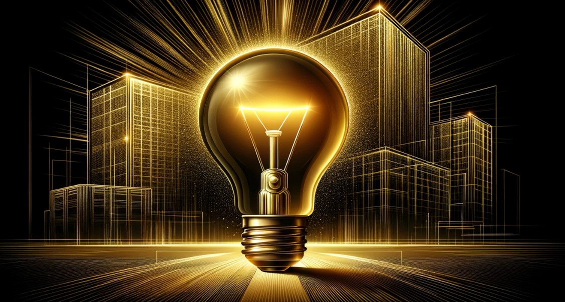 Grounded electrical service logo