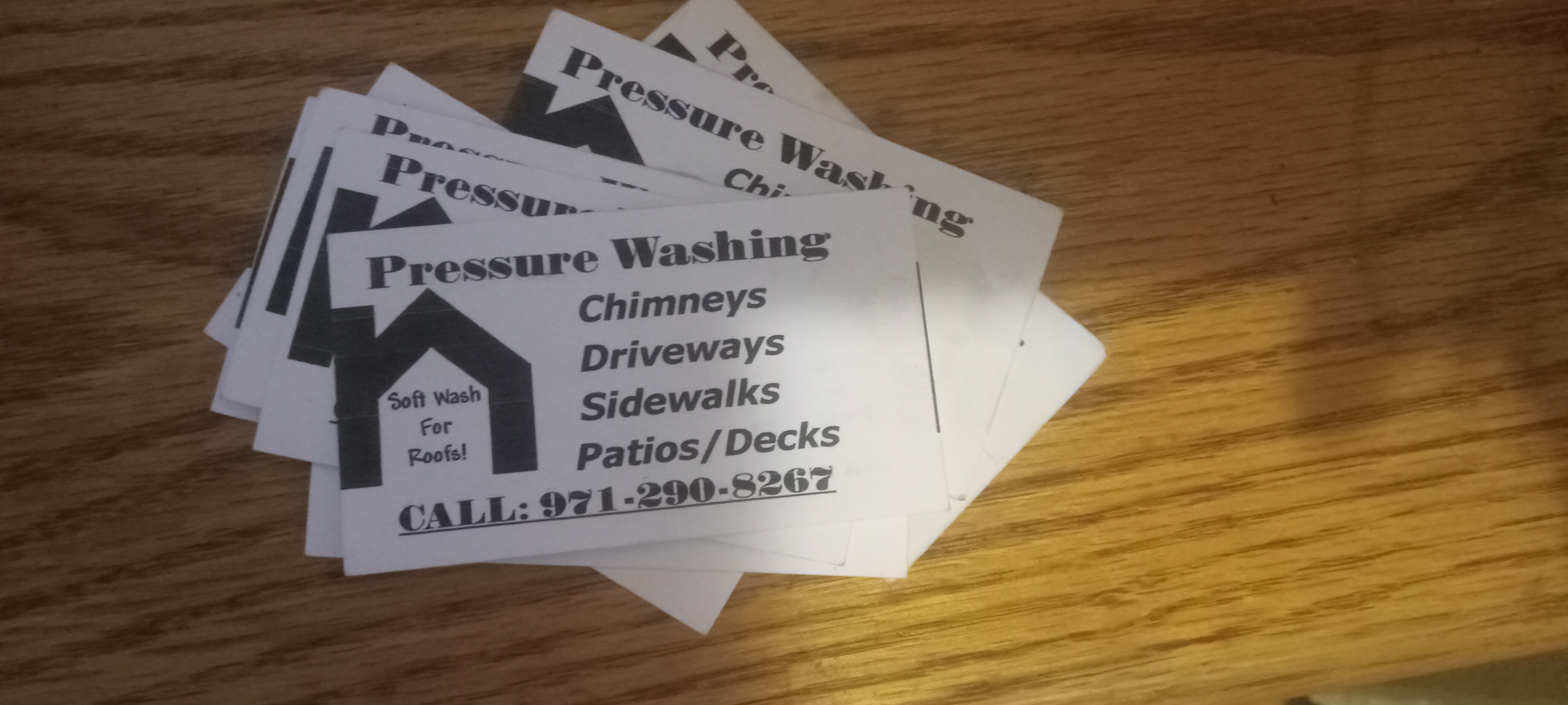 Peters' Pressure Washing logo
