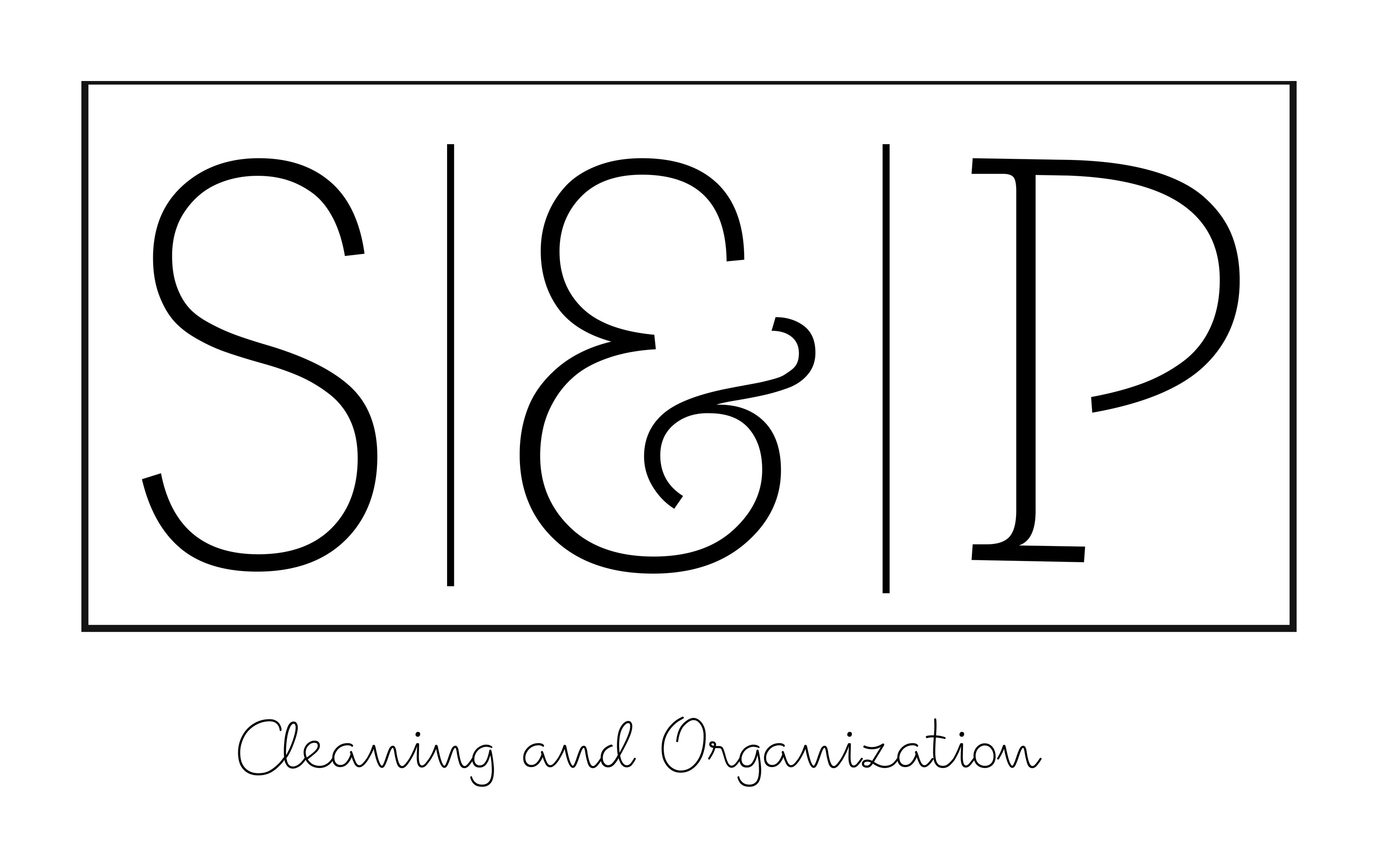 S&P Cleaning and Organization logo