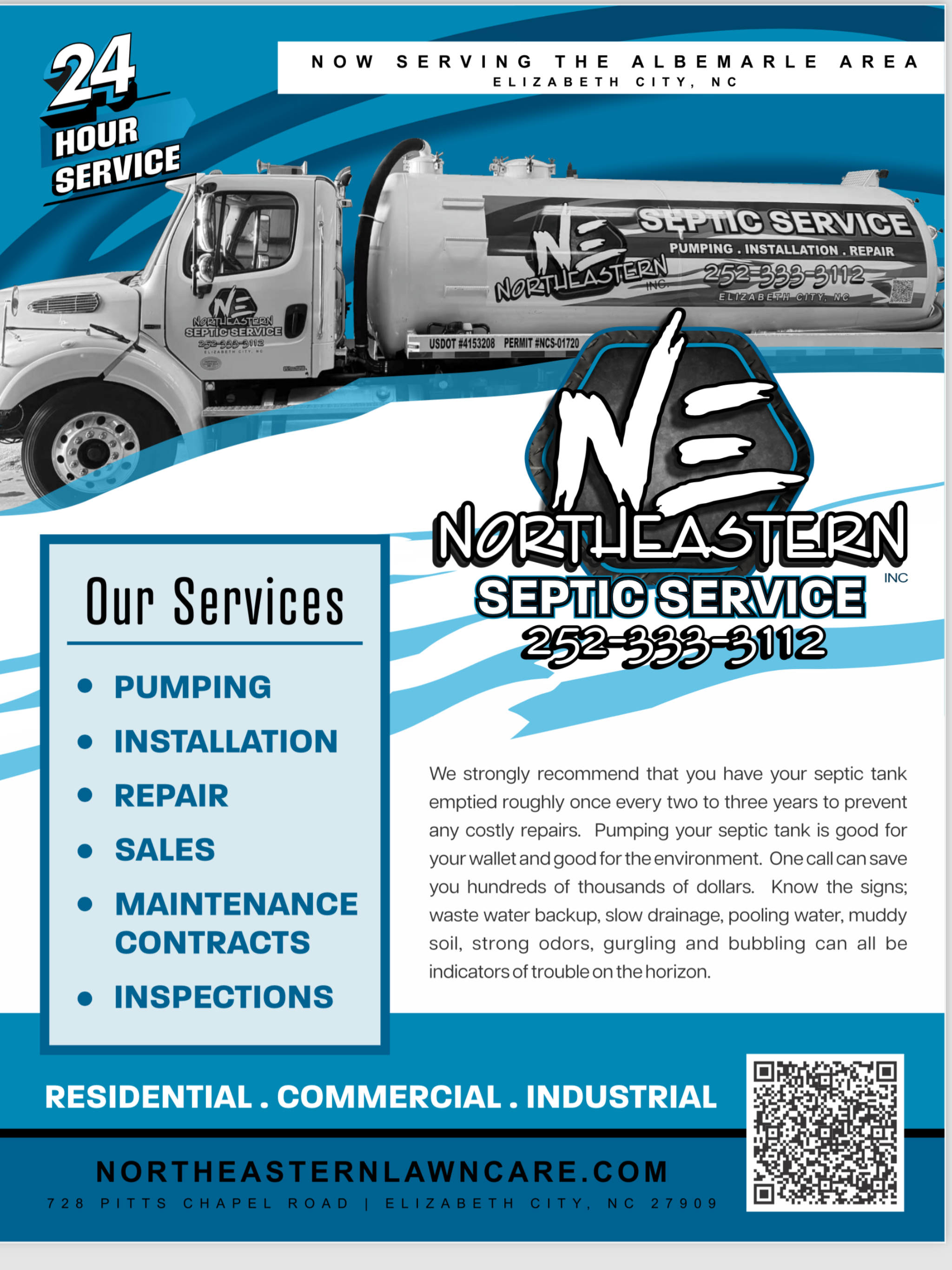 Northeastern Septic logo