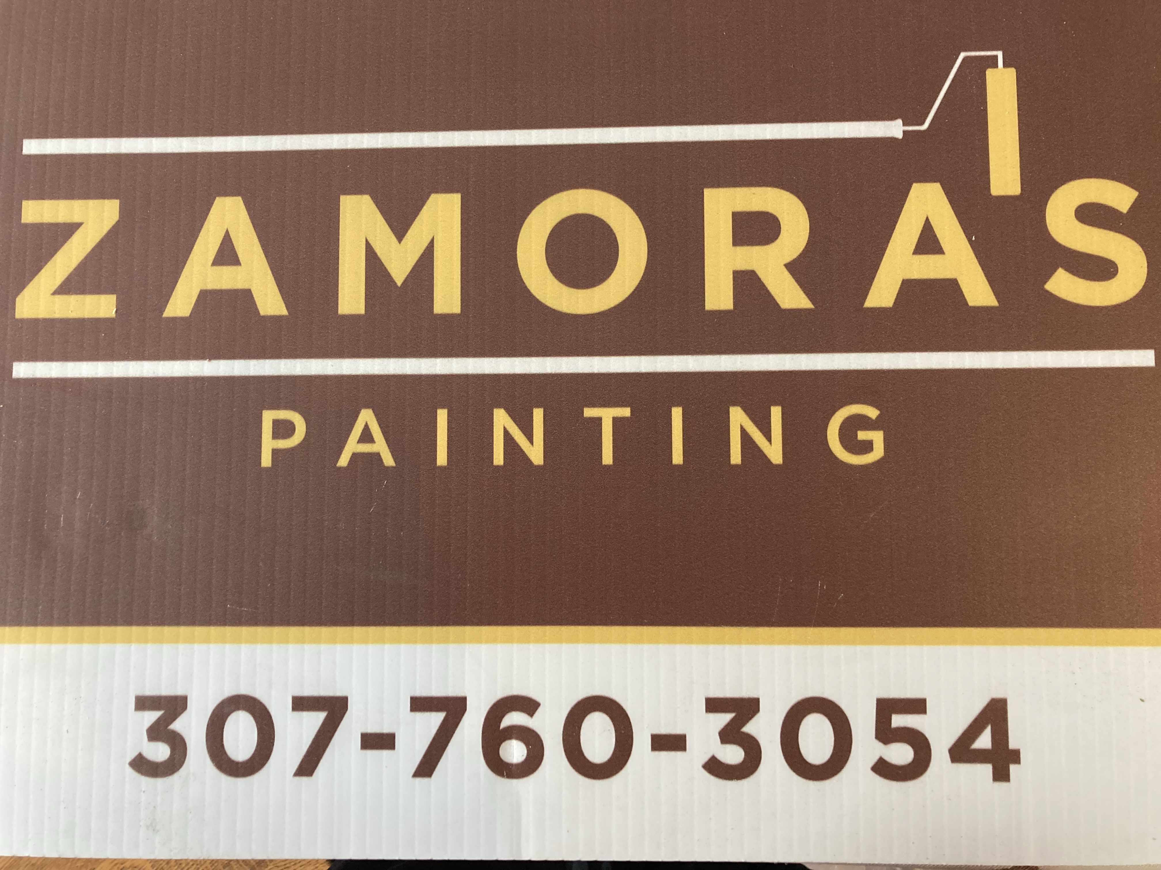 Logo for Zamora's Painting