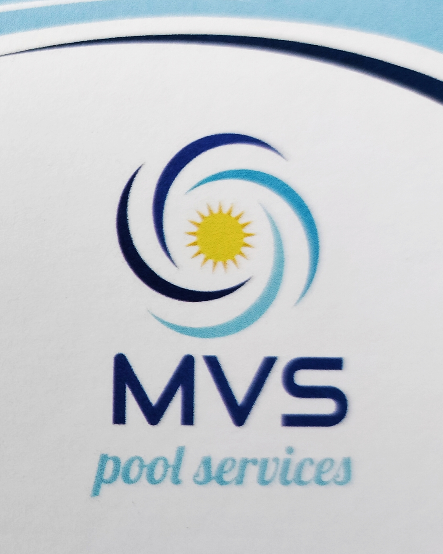 MVS pool service logo