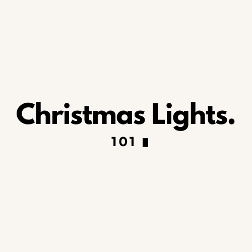 Christmas Lights 101 logo