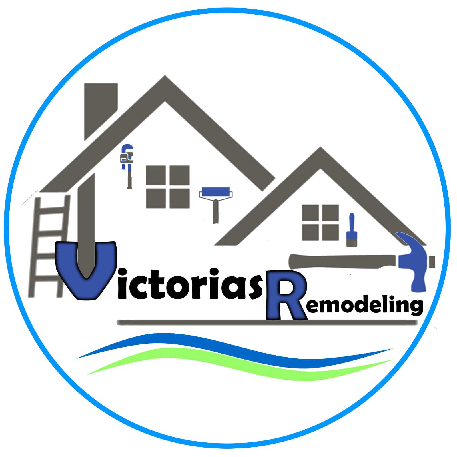 victorias remodeling logo
