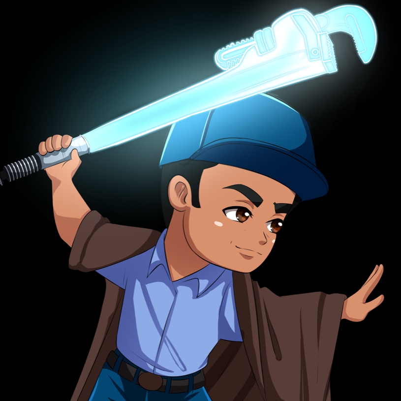 Logo for Mike "The Pipe Jedi" Gomez