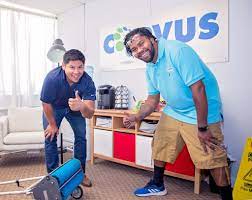 Corvus Janitorial logo