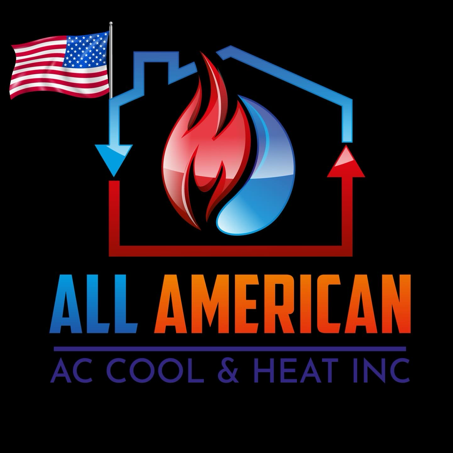 ALL AMERICAN AC COOL & HEAT INC logo
