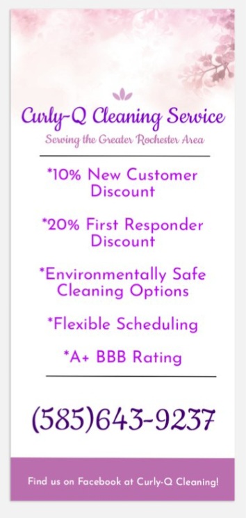 Curly-Q Cleaning Service logo