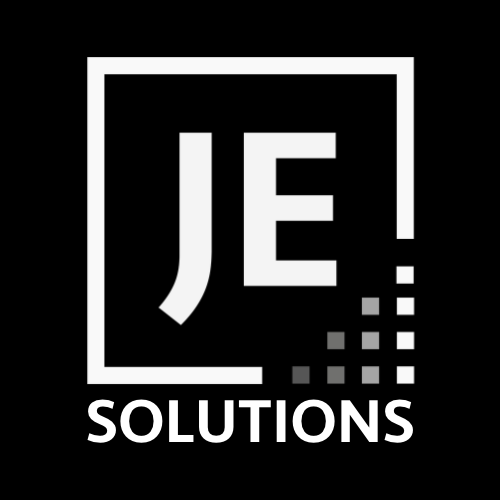 JE Solutions logo