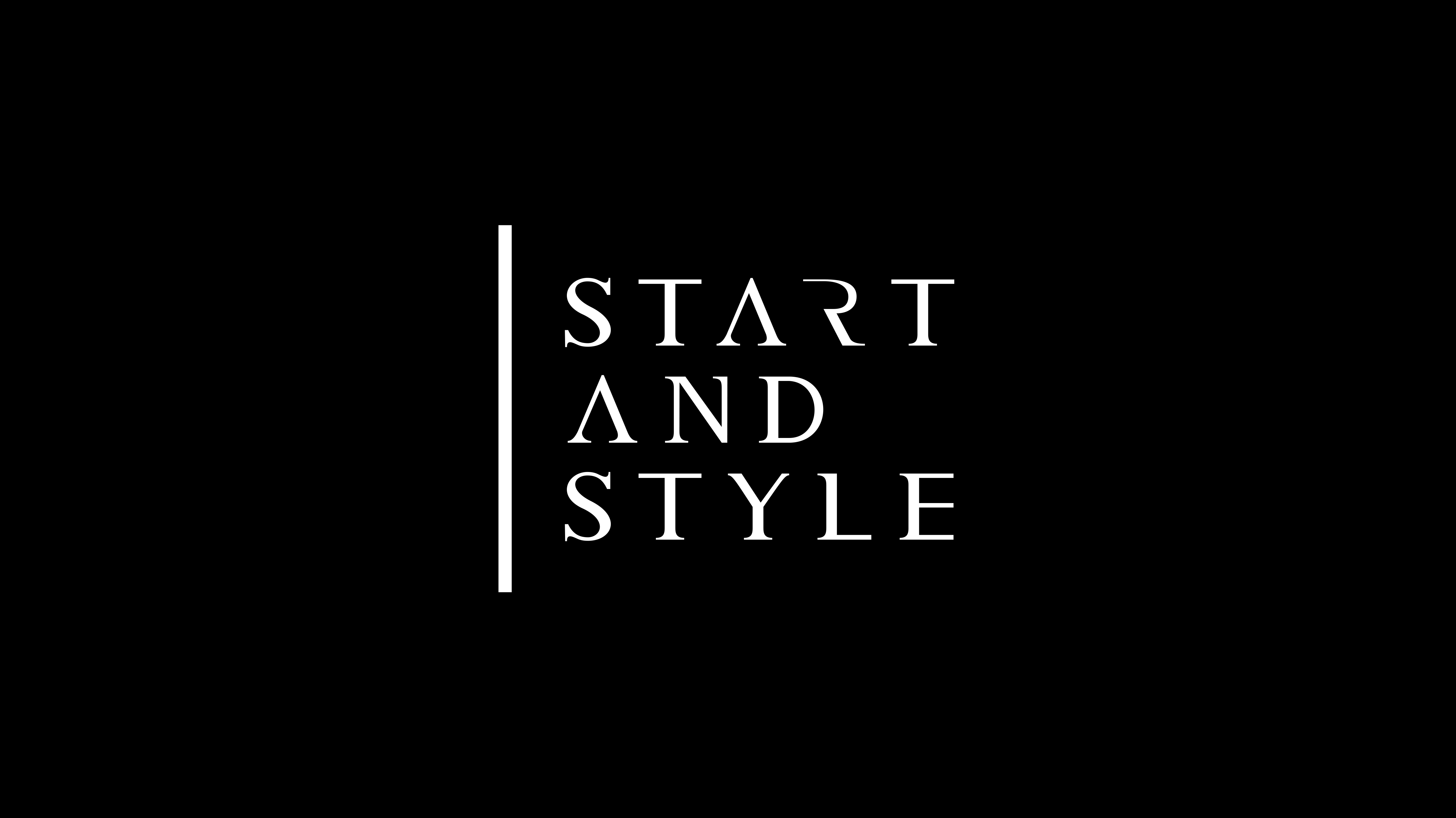 start and style logo